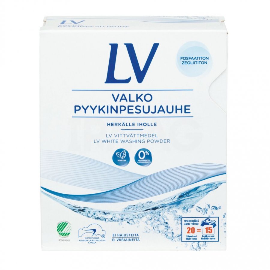 LV White laundry detergent concentrate 750g